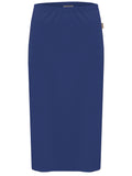 Women's Basic Modest 26" Below the Knee Length Midi Stretch Knit Straight Skirt