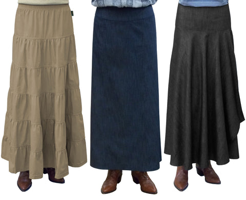 Women's Ankle Length Skirts