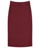 Women's Tapered Fit Stretch Ponte Pencil Skirt