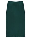 Women's Tapered Fit Stretch Ponte Pencil Skirt