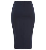 Women's Tapered Fit Stretch Ponte Pencil Skirt