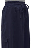 Women's 100% Cotton Lightweight Corduroy Cargo Pocket Maxi Skirt
