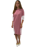 Women's Color Blocked Slim Dress