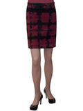 Women's Tie Dye Stretch Denim Skirt