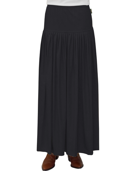 Women's BIZ Long Winter Weight Cotton Twill Skirt