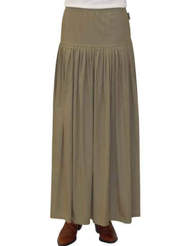 Women's BIZ Long Winter Weight Cotton Twill Skirt