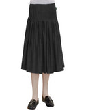 Women's Original BIZ Style Below the Knee Length Short Denim Skirt
