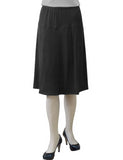 Women's Stretch Knit Fit and Flare A-Line 26" Below the Knee Length Skirt
