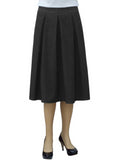 Women's Retro Pleated Ultrasoft Light Weight Denim Skirt