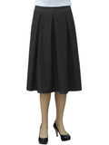 Women's Retro Pleated Ultrasoft Light Weight Denim Skirt